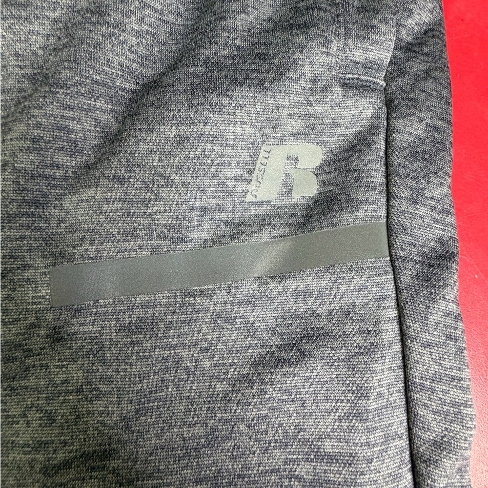 Russell Athletic Black and Gray Fleece Pants - Picture 4 of 7
